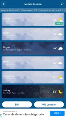 Local Weather Weather Forecast android App screenshot 5